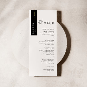 Carte de profil de mini-invité de la réception noi