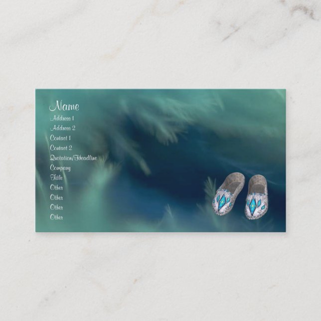 Carte de profil de Natif américain (Devant)