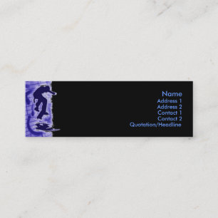 Carte de profil de patineur