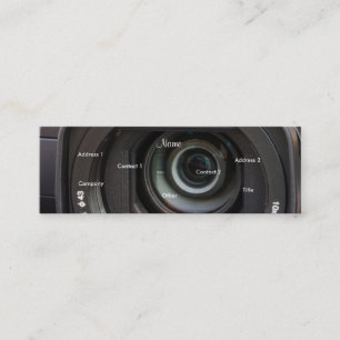 Carte de profil de photographe - personnalisable