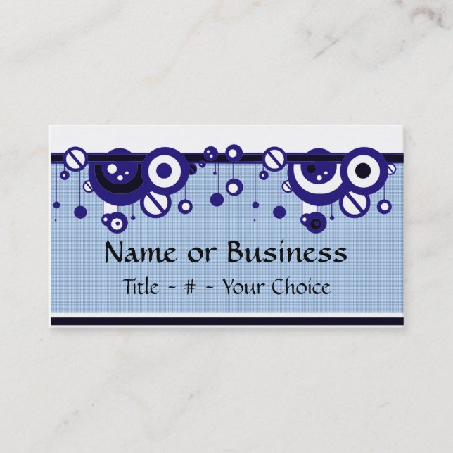 Carte de profil Designer (Devant)