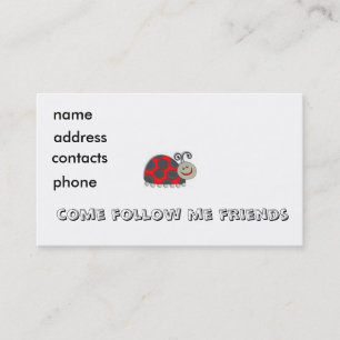 carte de profil d'insecte d'enfants…