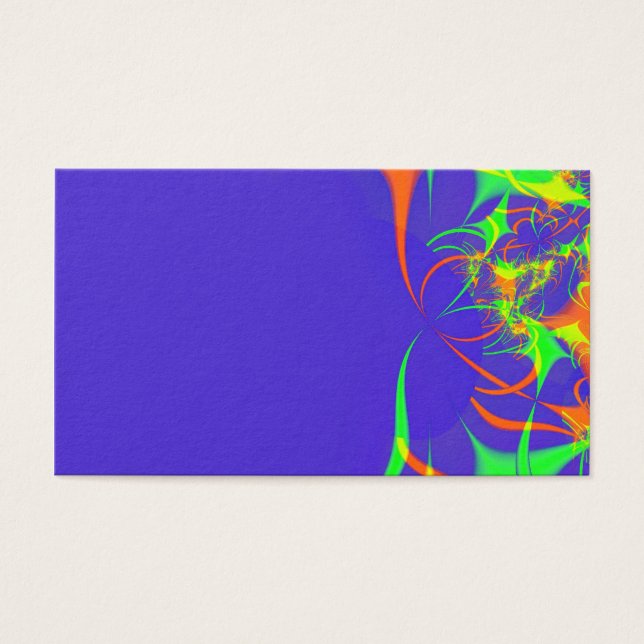 Carte de profil fractal Abstraite (Devant)