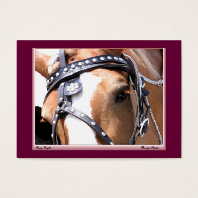 Carte de profil géant, personnalisable 1 (Devant)