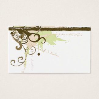 Carte de profil Grungy