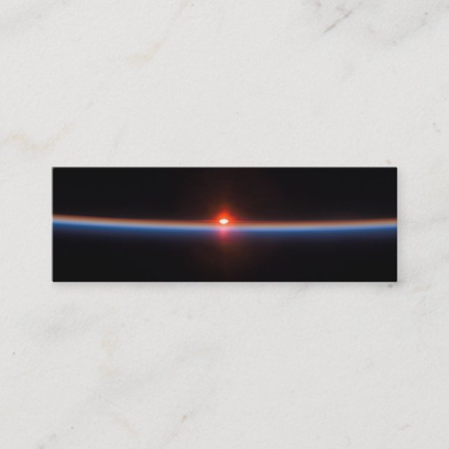 Carte de profil Horizon de la Terre (Devant)