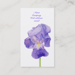 Carte de profil Iris Purple