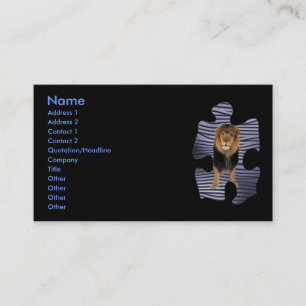 Carte de profil Lion King