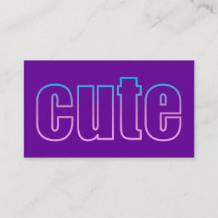 carte de profil mignon