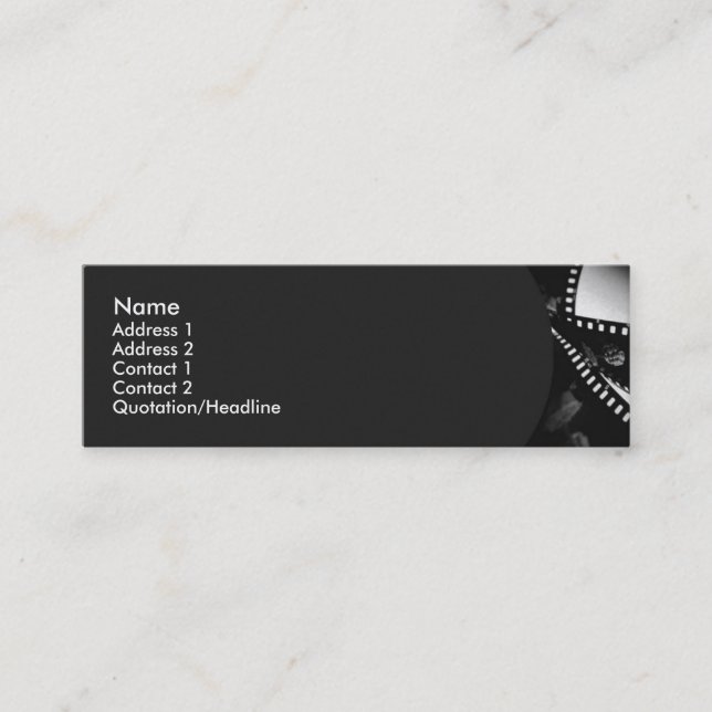 Carte de profil Movie #1 (Devant)