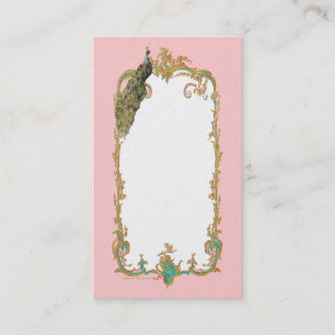 Carte de profil ou d'entreprise Peacock