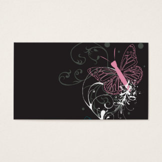 Carte de profil papillon