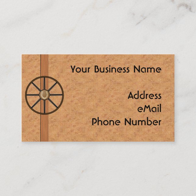 Carte de profil personnel de roues (Devant)