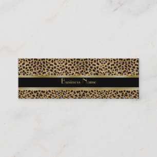 Carte de profil Poster de animal d'affaires Gold N