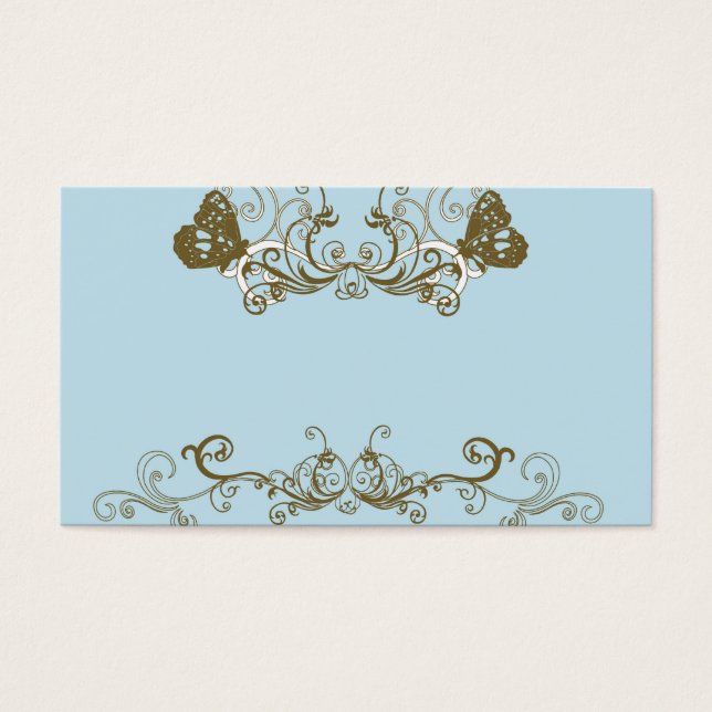 Carte de profil Retro (Devant)