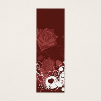 Carte de profil Roses rouges