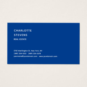 Carte de profil simple et élégante minimaliste ten