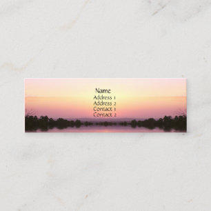 Carte de profil Sunset Pink