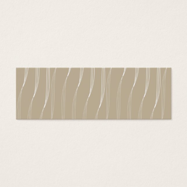 Carte de profil vanilla pud beige (Devant)