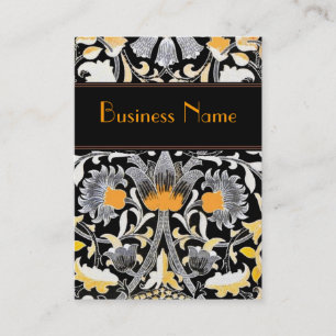 Carte de profil Vintage William Morris Orange Flor