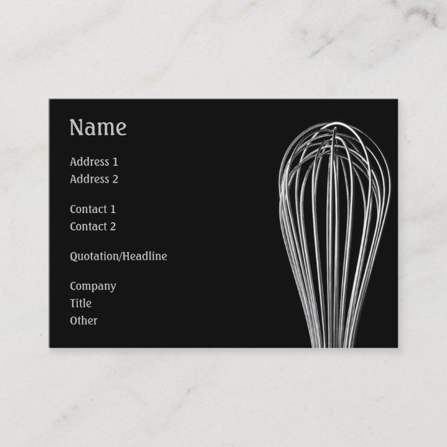 Carte de profil Whisk (Devant)