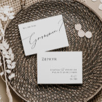 Carte de proposition de fabricant de script minima