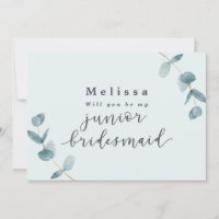 Carte de proposition de femme de ménage junior Min