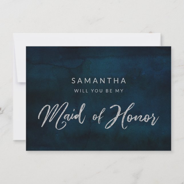 Carte de proposition de la Marine Luster Blue Be M (Devant)