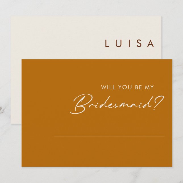 Carte de proposition de la ménagère simple du dése (Devant / Derrière)