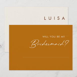 Carte de proposition de la ménagère simple du dése