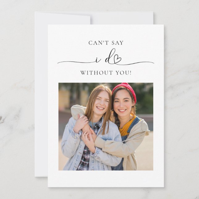 Carte de proposition de la servante moderne minima (Devant)