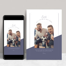 Carte de proposition photo Arche Groomsman