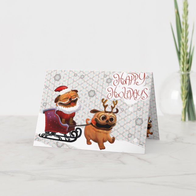 Carte de PuGreeting de vacances (Devant)