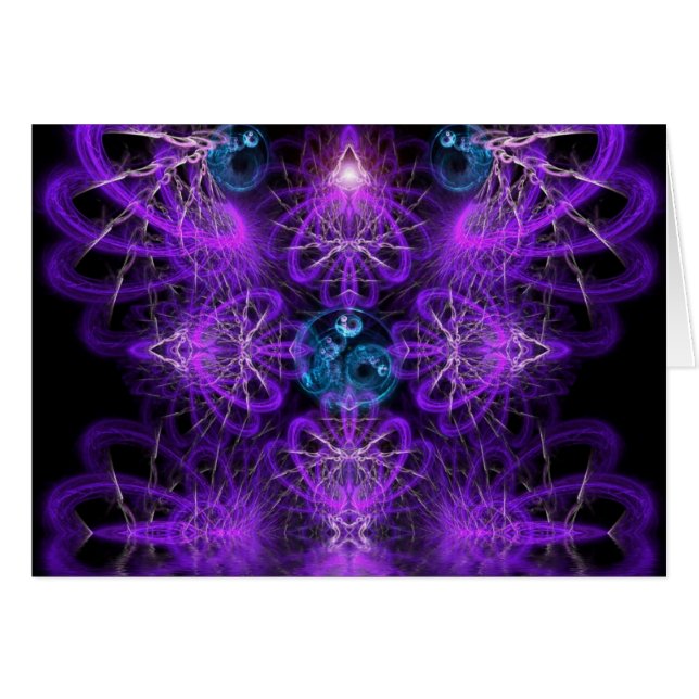 Carte de PURPELINA FractalARTS (Devant horizontal)