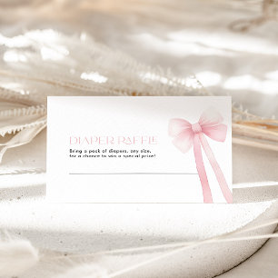 Carte de rabat à calotte rose