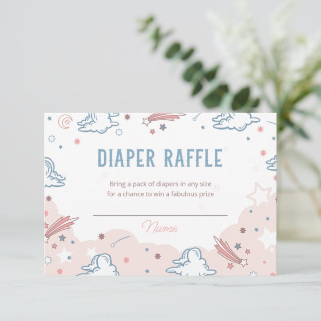 Carte de rabat Baby shower de rodéo de la fille (Debout devant)