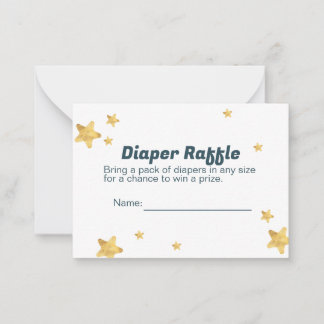 Carte de rabat pour Baby shower