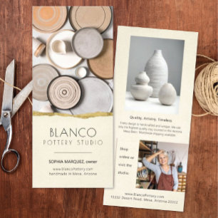 Carte de rack de marketing créative Golden Tear