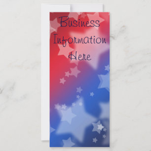 Carte de rack Signet de calendrier Star Spangled 2