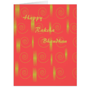 Carte de Rakshabandhan