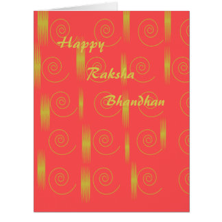 Carte de Rakshabandhan