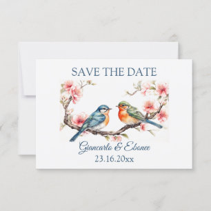 Carte de rappel de date de mariage Editable Lovebi