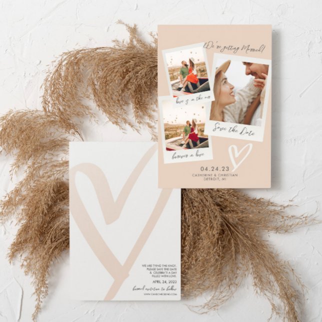 Carte de rappel instantané de style photo (Créateur téléchargé)