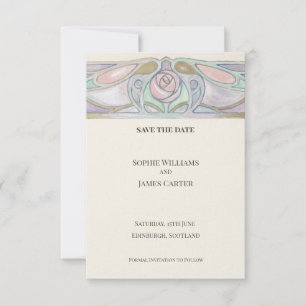 Carte de rappel Pastel Nouveau Floral