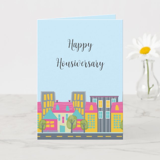 Carte de Realtor pour un Joyeux Anniversaire de Ma (Petite plante)