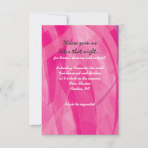 Carte de réception Bat mitzvah STAR TRANSPARENTE