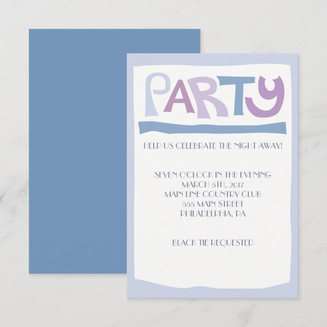 Carte de réception de la Faire-part de mariage jui (Devant / Derrière)