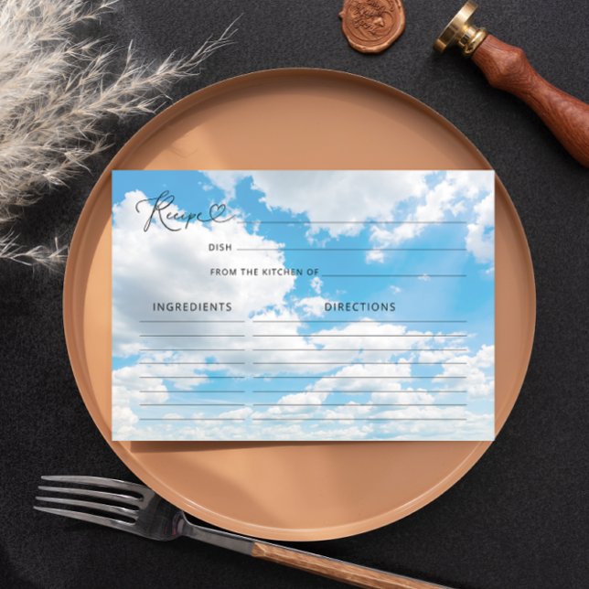 Carte de recette Cloud Nine Fête des mariées (Créateur téléchargé)
