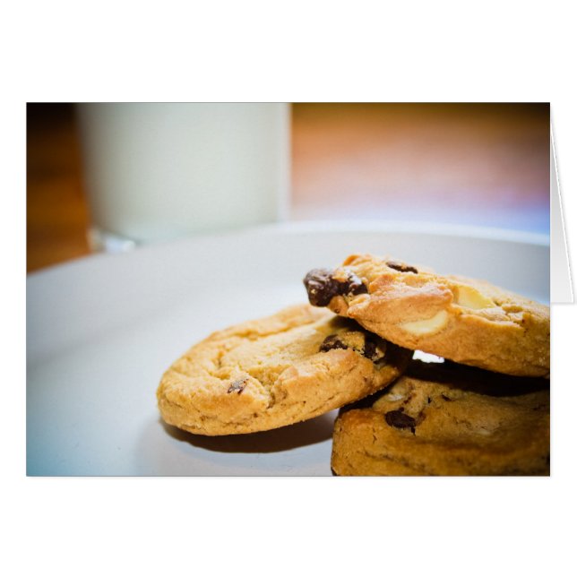 Carte de recette Cookie Chip Chocolate (Devant horizontal)