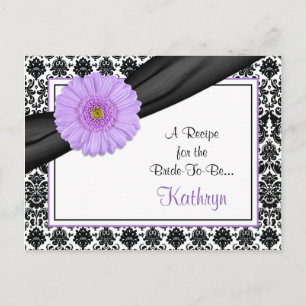 Carte de recette Damask Purple Gerber pour la mari